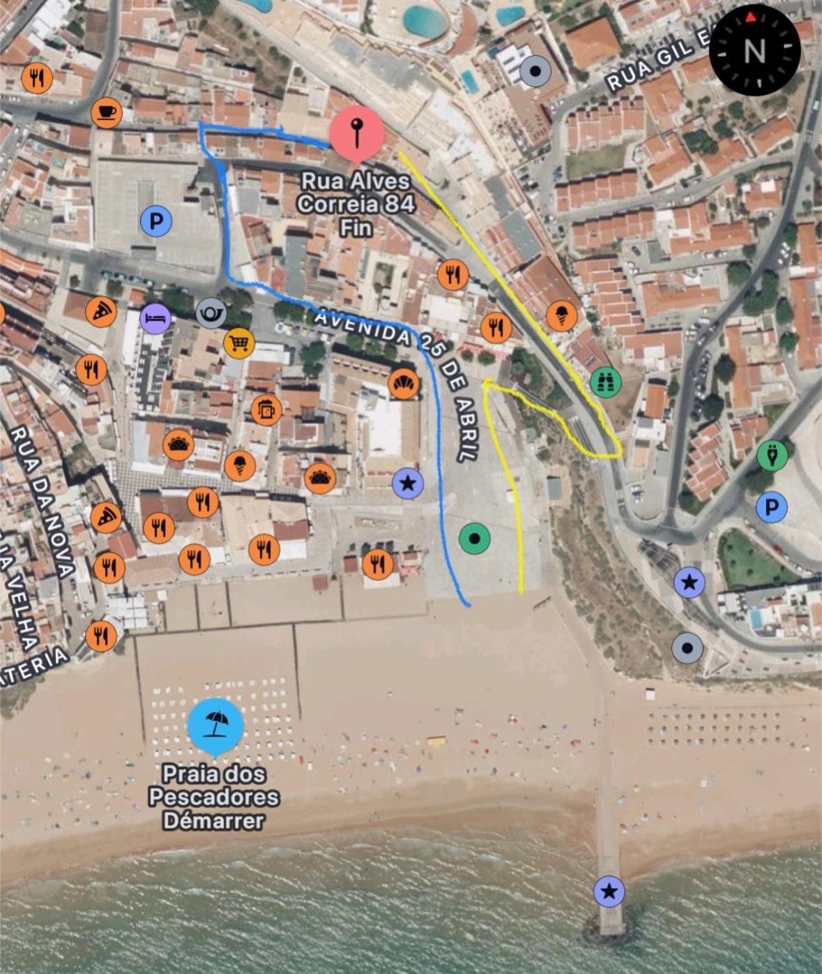 Almar Studio - Albufeira - Praia Dos Pescadores Exteriör bild